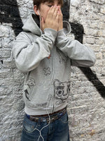 1:1 "scribble" zipup