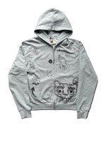 1:1 "scribble" zipup